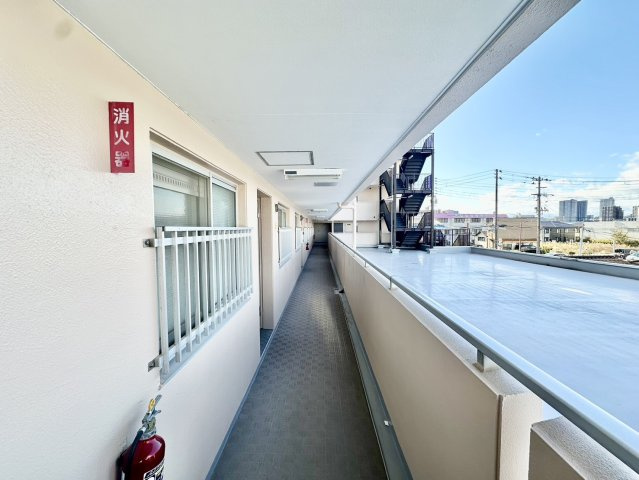若林サンハイツのその他共用部分|住戸階廊下