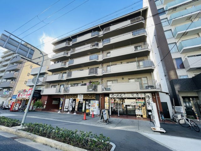 エスポワール三国の外観|◆【当社販売窓口】6階建5階部分の上層階です！
◆阪急宝塚線【三国】駅 徒歩4分の好立地！