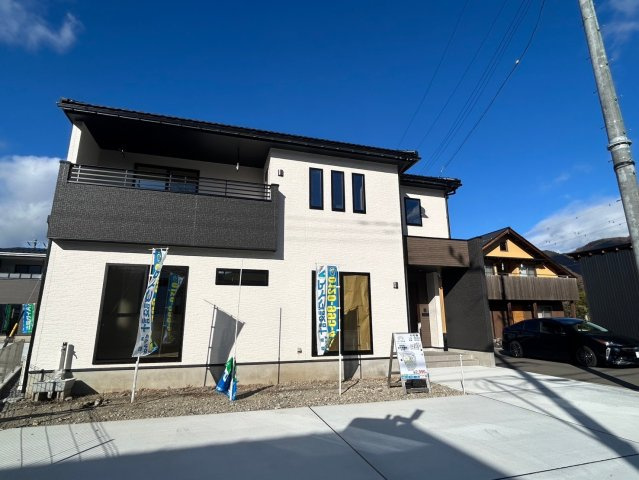 新築戸建　長野市松代町東条の外観パース