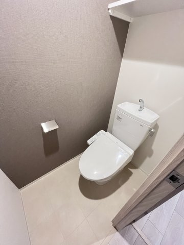大阪市都島区東野田町４丁目の賃貸マンションのトイレ
