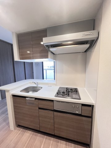 大阪市都島区東野田町４丁目の賃貸マンションのキッチン