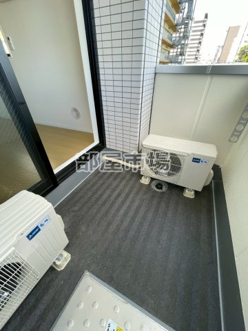 ミライズ南千住のバルコニー