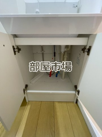 ミライズ南千住の洗面所|洗面台下収納