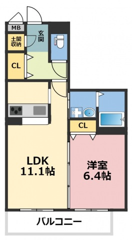テンポ フェリーチェの間取り
