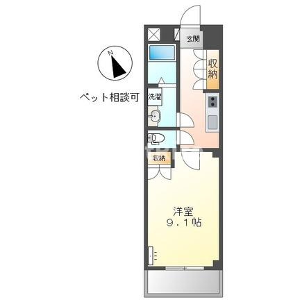 フォレスト宮西の間取り|間取図