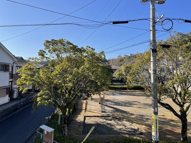 鹿児島市向陽二丁目戸建ての展望|2階からの南向きの眺望です。