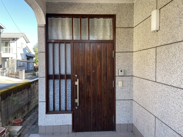 鹿児島市向陽二丁目戸建ての玄関