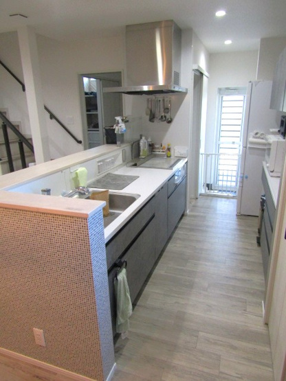 【キッチン】 | 【ZEH住宅】南アルプス市桃園 | キッチンでお料理をお楽しみください