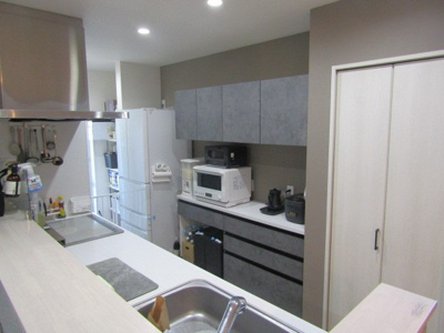 【キッチン】 | 【ZEH住宅】南アルプス市桃園 | お料理しやすいキッチンです