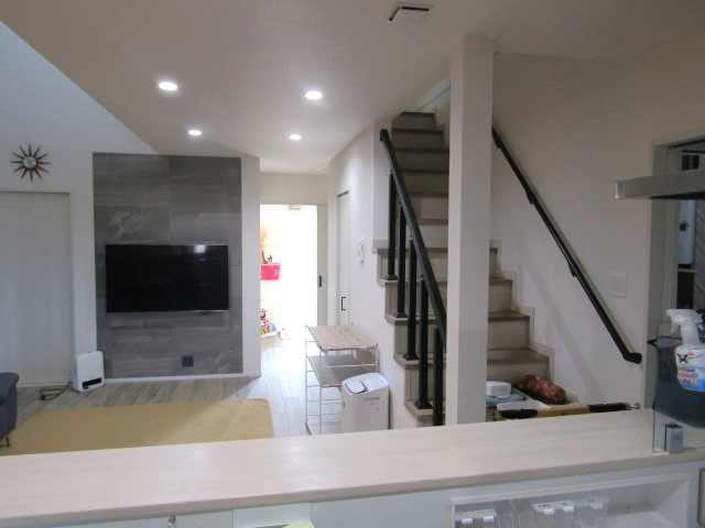 【居間・リビング】 | 【ZEH住宅】南アルプス市桃園 | おしゃれな居間です