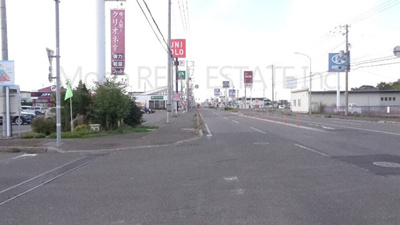 【前面道路含む現地写真】 | 網走市つくしヶ丘中古住宅