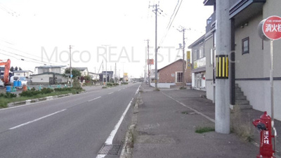 【前面道路含む現地写真】 | 網走市つくしヶ丘中古住宅