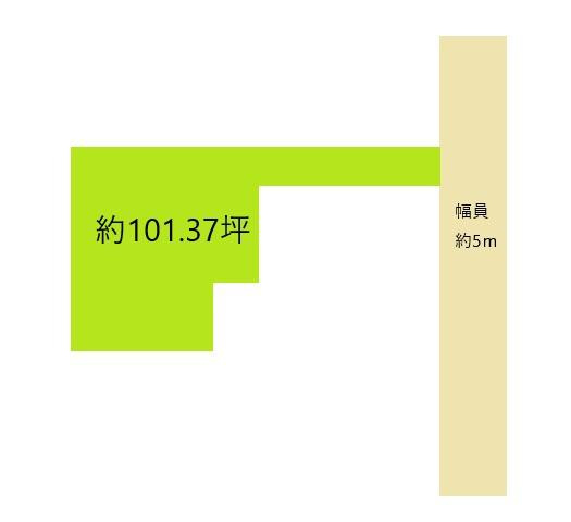 和歌山市堀止西2丁目　土地の土地図