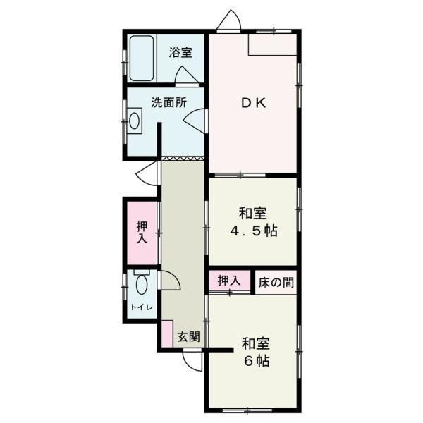 和歌山市太田３丁目の中古一戸建の間取り