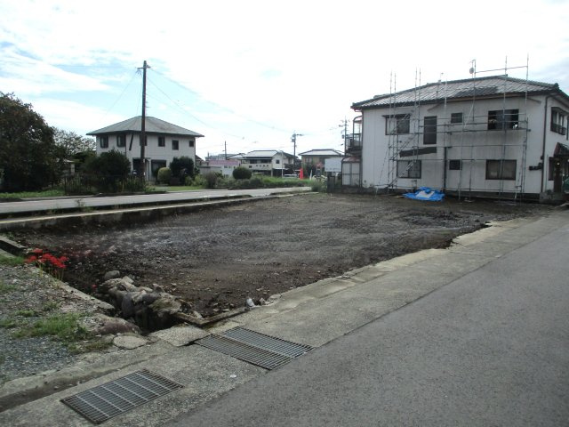菊池市隈府　売土地の外観