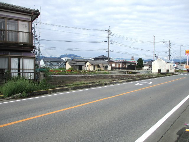 菊池市隈府　売土地の外観