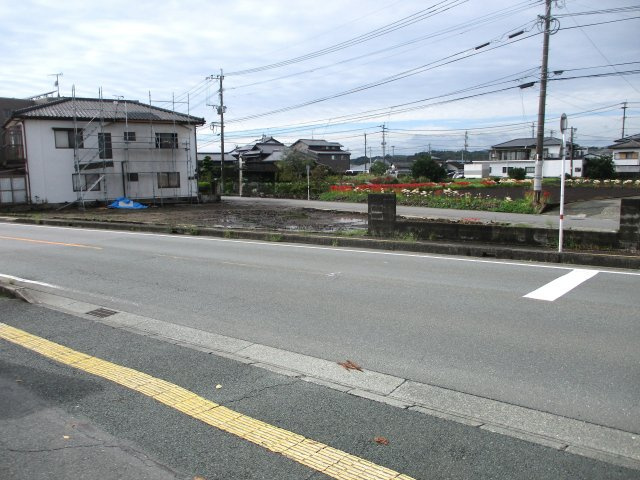 菊池市隈府　売土地の外観