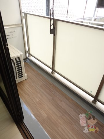 ＬＳＴ岩田町のバルコニー