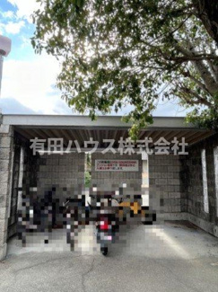 【その他共用部分】 | MGM NAKANOSHIMA | 建物の前に駐輪場があります