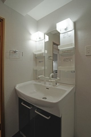 新板橋ビューハイツの独立洗面台