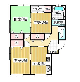 【間取り】 | エレンジューム・ドリームヒルズ | エレンジューム①間取り