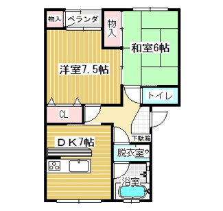 【間取り】 | エレンジューム・ドリームヒルズ | エレンジューム②間取り