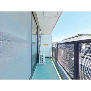 Limpiaハッピーのバルコニー