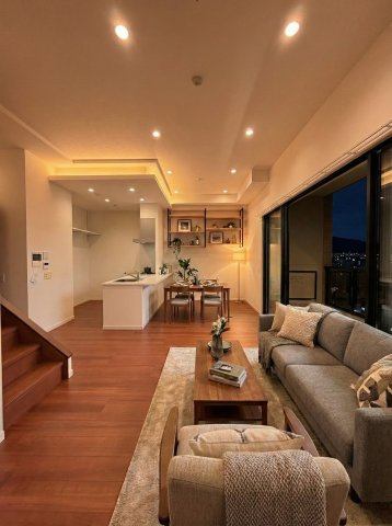 パークアソシア大野城駅前の居間・リビング