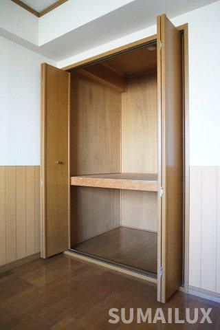 熊本市東区戸島１丁目の賃貸マンションの収納