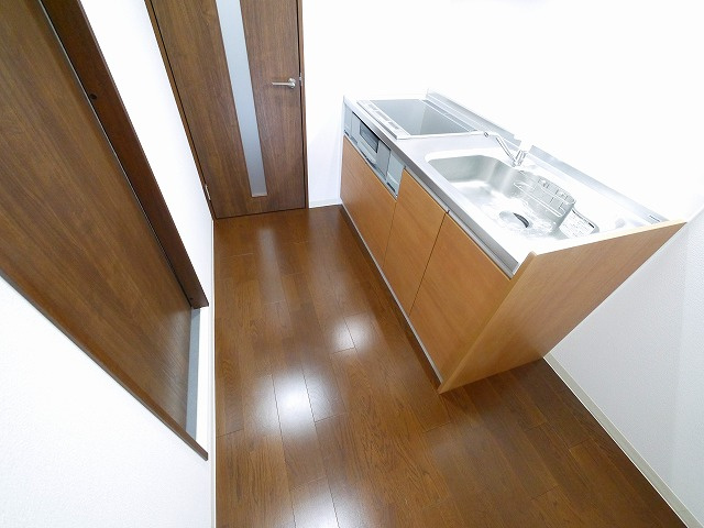 クレアール郡山Ⅰのキッチン|きれいなキッチンです