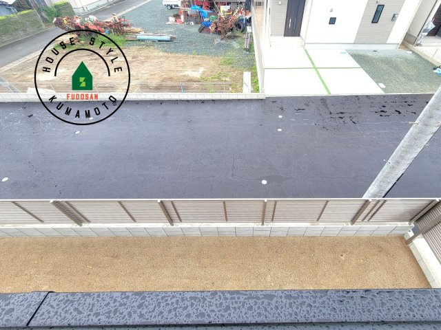 菊池市西寺第1-8棟（F号棟）の展望|窓から緑が見える物件も魅力的です。