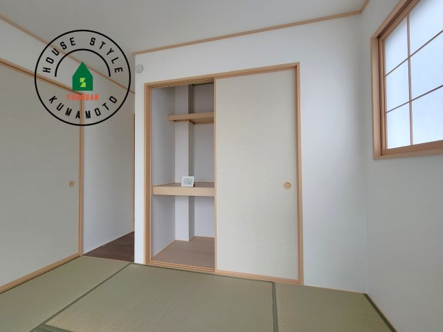 菊池市西寺第1-8棟（F号棟）の収納|収納には困りません。