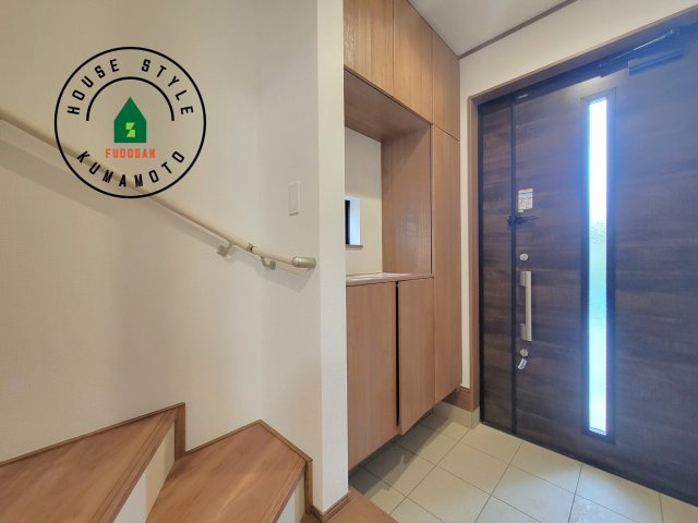 菊池市西寺第1-8棟（F号棟）の防犯設備|二重ロックでしっかり防犯対策ができます。