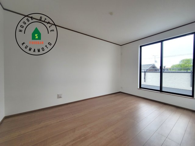 菊池市西寺第1-8棟（G号棟）の寝室|主寝室には収納力に優れたクローゼットがありますので、お部屋もすっきり片付きます。