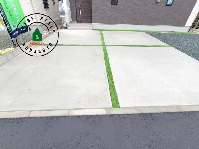 菊池市西寺第1-8棟（G号棟）の駐車場|駐車場になります。