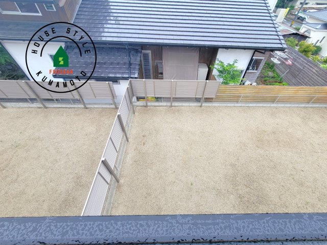 菊池市西寺第1-8棟（G号棟）の展望|窓から緑が見える物件も魅力的です。