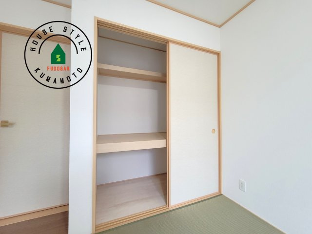 菊池市西寺第1-8棟（G号棟）の収納|収納には困りません。