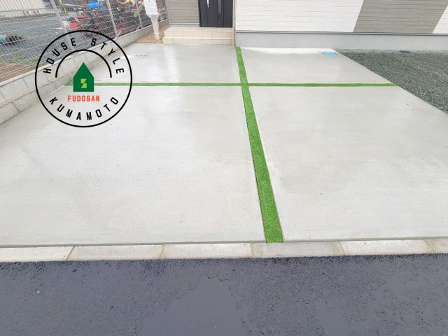 菊池市西寺第1-8棟（H号棟）の駐車場|駐車場になります。