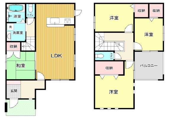 【間取り】 | 姫路市神子岡前1丁目　中古戸建 | 4LDKです。