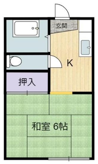 【間取り】 | コーポさかえ