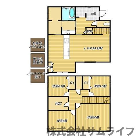 【間取り】 | 大日寺　築浅物件