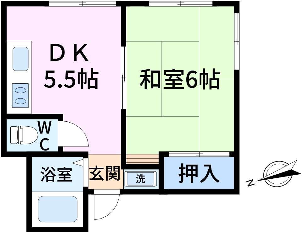 平和ビルの間取り