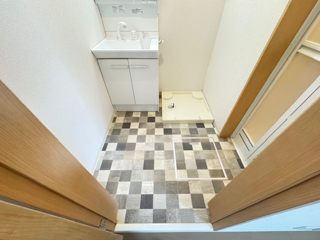 F＋style狭山・池尻中1号館の洗面所