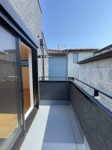 ET　ZONE洗足池公園のバルコニー