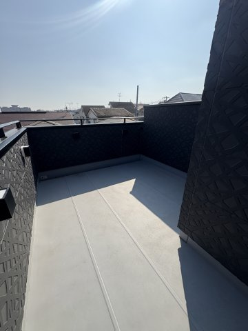 ET　ZONE洗足池公園のバルコニー|★広々ルーフバルコニ