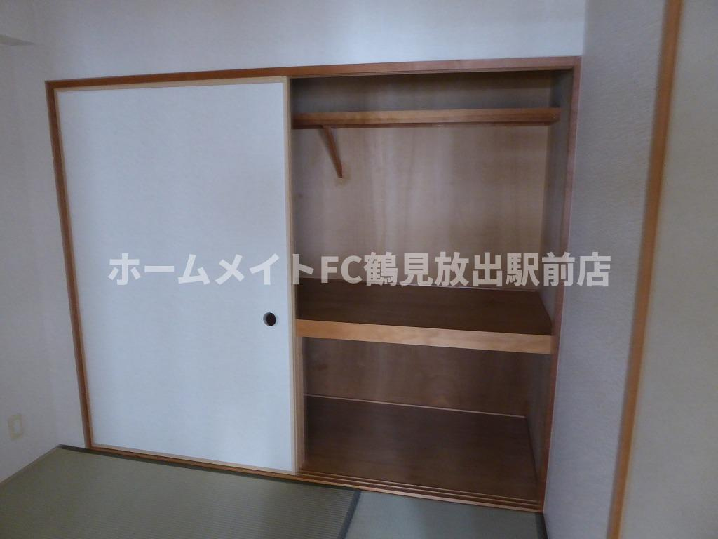 大阪市鶴見区横堤５丁目の賃貸マンションの収納