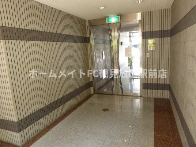 大阪市鶴見区横堤５丁目の賃貸マンションのロビー