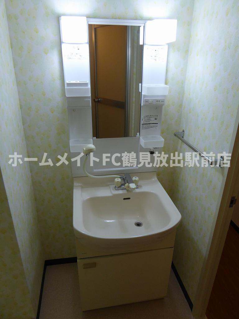 大阪市鶴見区横堤５丁目の賃貸マンションの独立洗面台