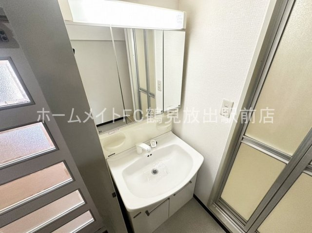 大阪市鶴見区横堤３丁目の賃貸マンションの独立洗面台