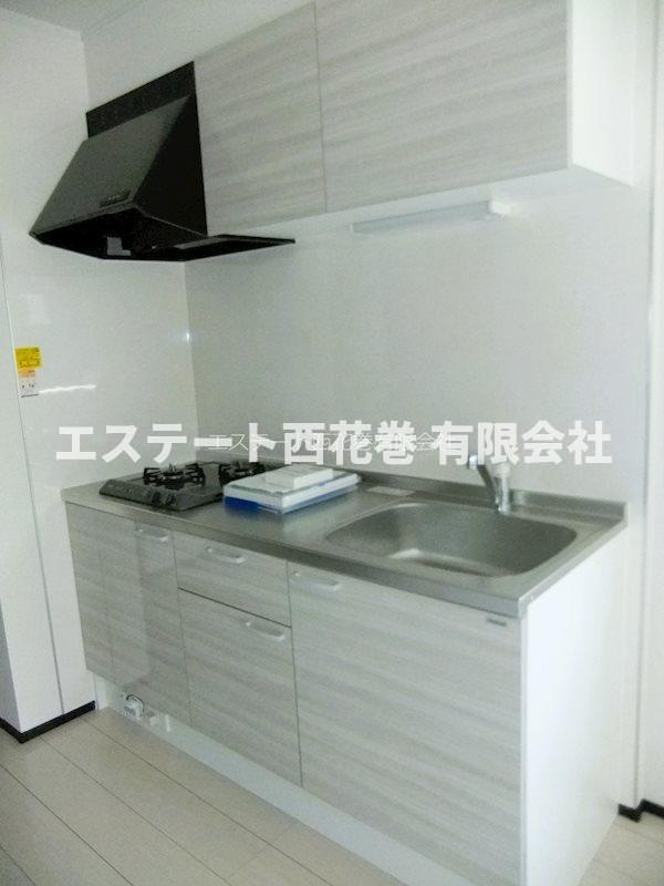 LebeL tweeのキッチン|2口コンロ付き